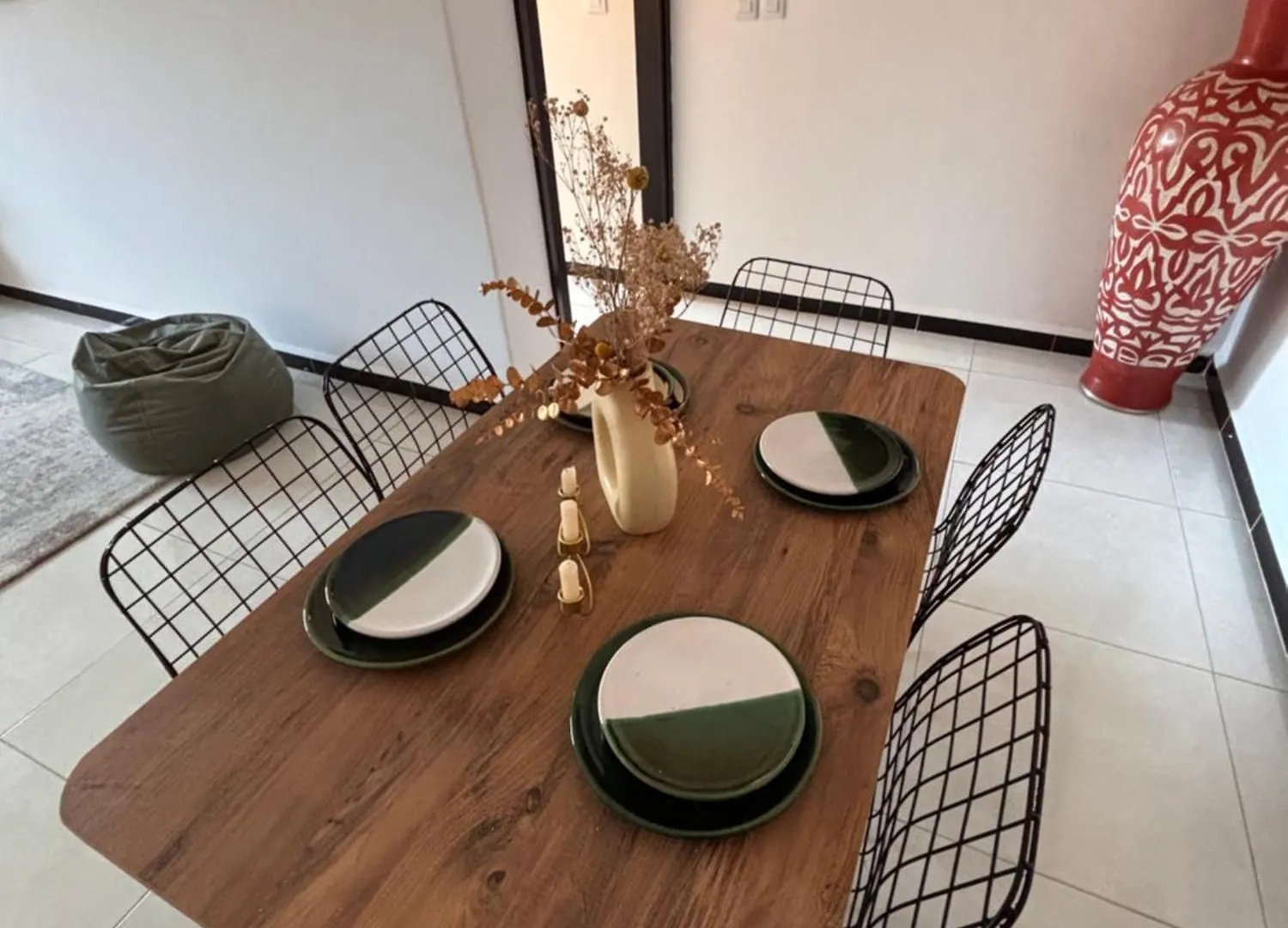 아파트 Appart Hotel Avec Piscine 마라케시